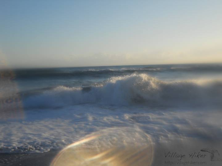 While water in the lens creates an nice mysterious look, it can damage or destroy a camera--in this case a Nikon Coolpix L22. When this happens shut off the camera by removing the batteries. Doing this keeps the lens extended and the lens cover open. Next, wipe off as much moisture as you can. Finally hang the camera from its strap where air can circulate all around. After a day or two--or maybe a week--when you can see no moisture in the lens, reinstall the batteries and see what happens. In this case, the Nikon L22 was fine. Too see how this happened, visit the previous photo. Snapped with a Nikon Coolpix L22. Copyright 2010 by Village Hiker Publishing Company. All rights reserved. Please do not use without permission. Contact Village Hiker for digital reproduction and high-resolution prints.