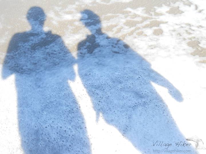 Like dust in the wind, the foam rolls in from the Atlantic Ocean, then disappears into the sand, while the shadows move on along the beach near Melbourne Beach, Florida. This far in to the surf, the water and foam remove most traces of your steps with one pass, sometimes two. While the shadows shimmer, they remain untouched. Snapped with a Nikon Coolpix L22. Copyright 2010 by Village Hiker Publishing Company. All rights reserved. Please do not use without permission. Contact Village Hiker for digital reproduction and high-resolution prints.