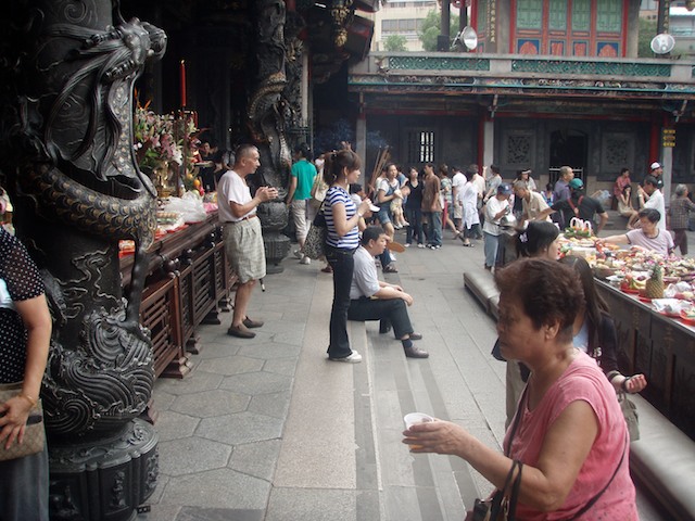 When worshippers pray with folded hands and burning incense they are seeking the favor and protection the idols and ancestors can provide.