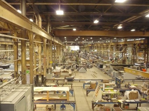 Rock of Ages Factory. Inside the Rock of Ages factory at Barre, Vermont, USA. The Rock of Ages factory produces architectural stone, grave monuments and mausoleums from granite taken from quarries in the United States, Canada and other countries. The stone work business was founded in 1885. Quarry tours and factory tours are available from late Spring through late summer. See the Rock of Ages website for details.