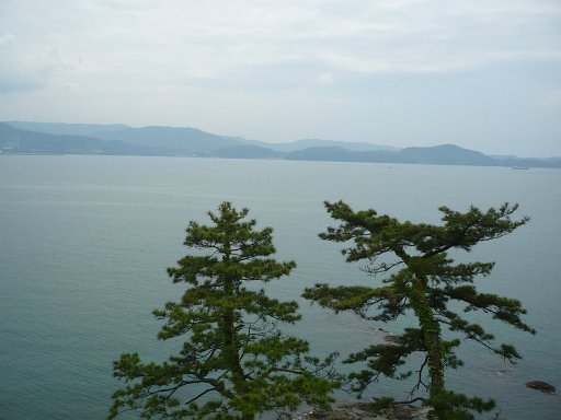 Wakaura Bay, Wakayama City, Japan - 02. The USS Montpelier was anchored here in September 1945 as part of the effort to repatriate English, Dutch, French and US prisoners of war.