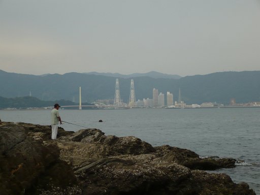 Wakaura Bay, Wakayama City, Japan - 13. The USS Montpelier was anchored here in September 1945 as part of the effort to repatriate English, Dutch, French and US prisoners of war.