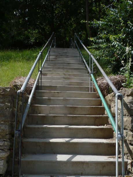 Hyde Park Cincinnati Stairs—Hiding Place of Mysterious Moth
