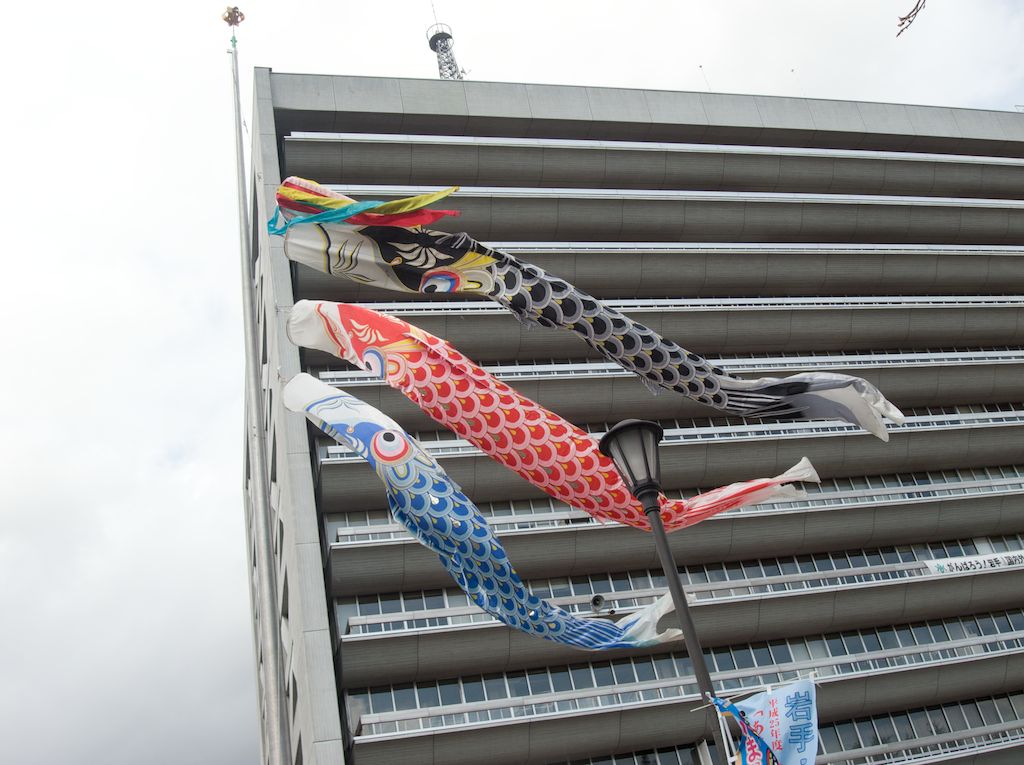 Korinobori at Iwate Prefecture Building 