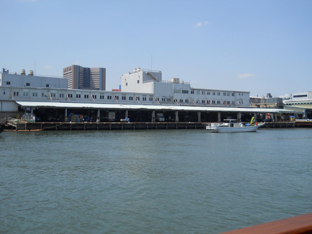 Tsukiji Fish Market from Sumida