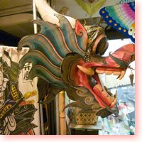 tokyo kite museum dragon head