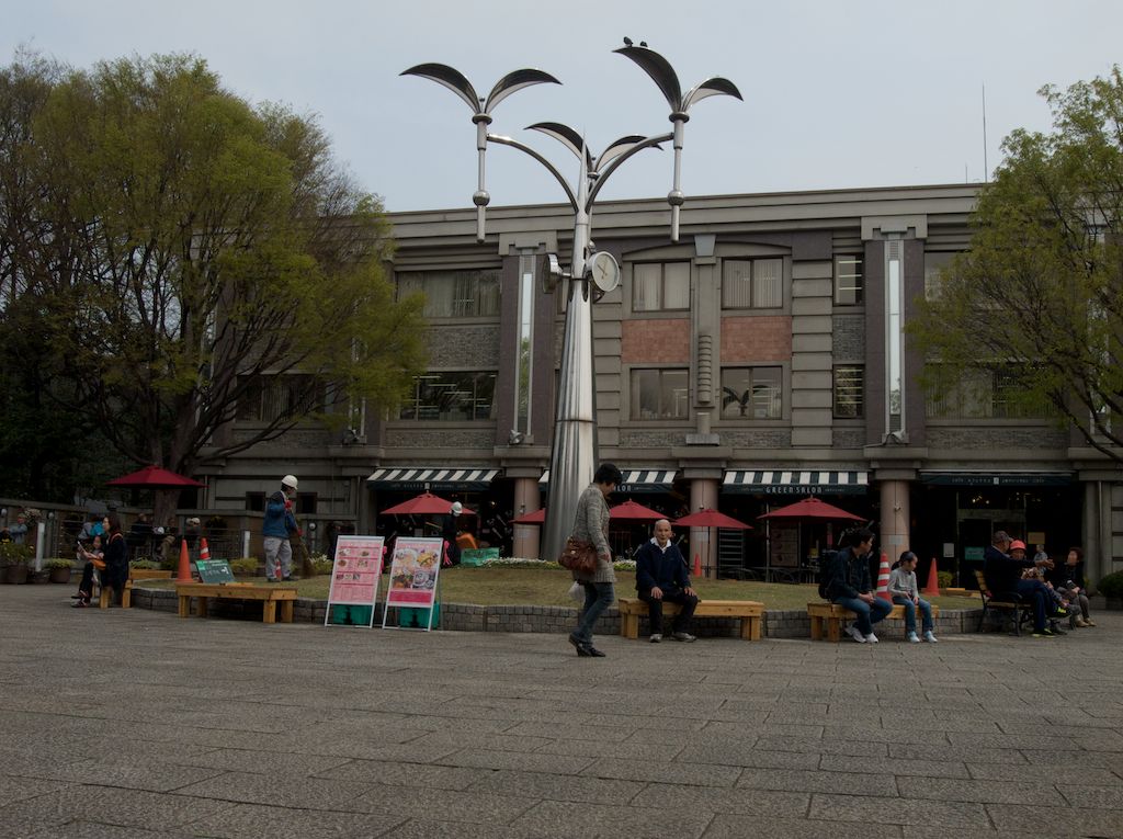 Ueno Park Clock Tower Near Green Salon