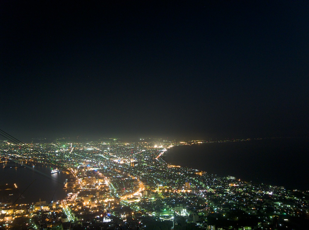 Hakodate from Mount Hakodate