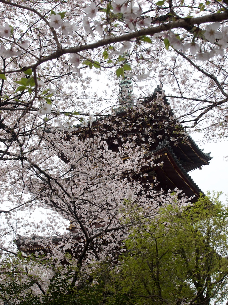 Top Levels of Five-Roof Pagoda